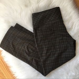 Cartonnier Plaid Belted Trousers 6 Anthropology